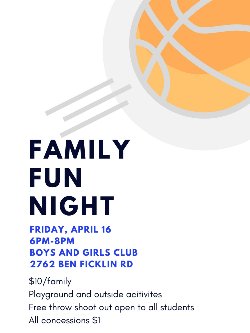 Family Fun Flyer